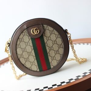 🍻🍻Gucci Ophidia mini GG round shoulder bag